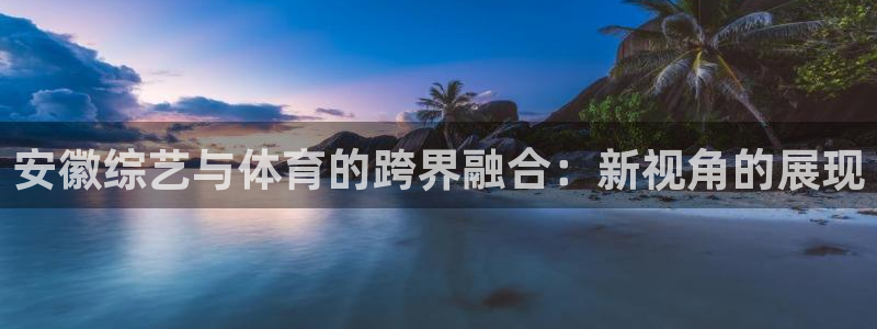 c7娱乐游戏中心：安徽综艺与体育的跨界融合：新视角的展现