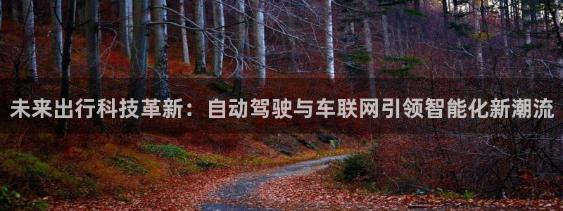 c7娱乐注册登录：未来出行科技革新：自动驾驶与车联网引领智能化新潮流